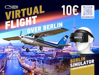 Virtual flight experience over Berlin
